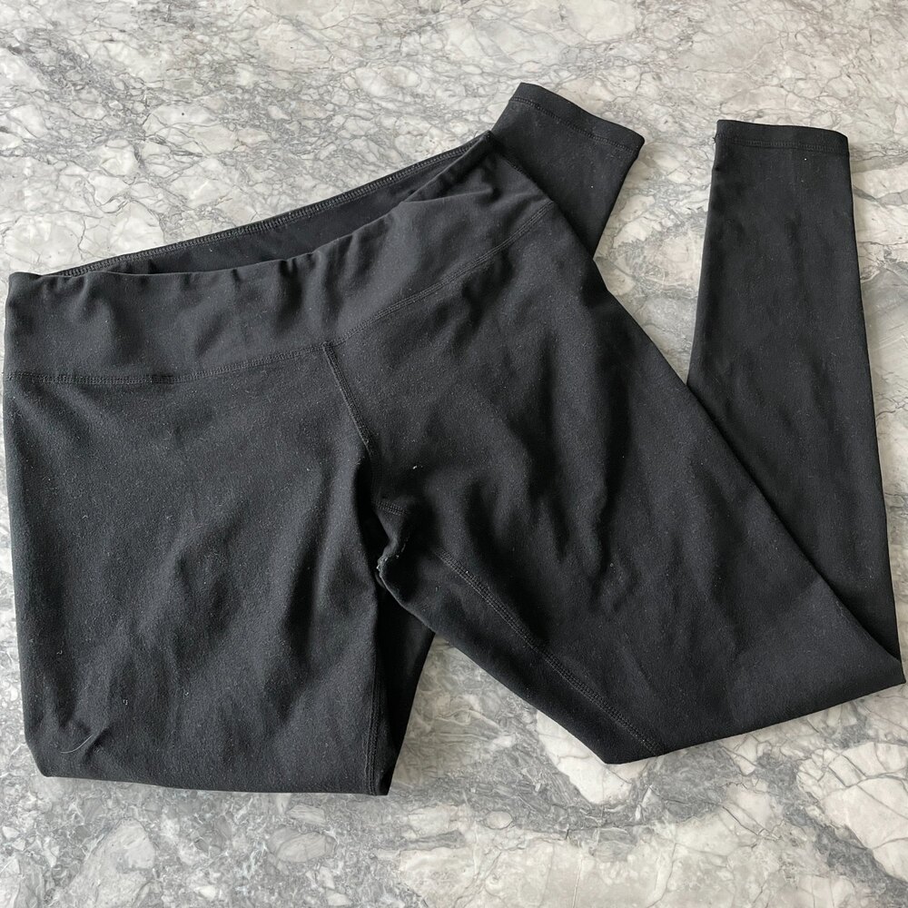 Zella Medium Rise Stretch Leggings Black Medium